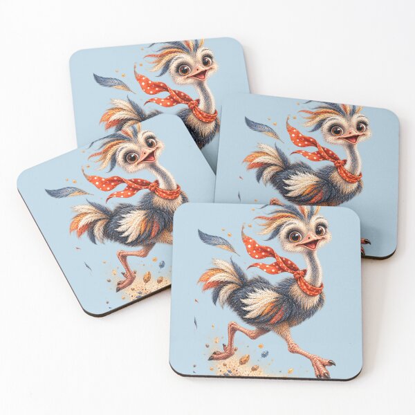 Item preview, Funny Little Ostrich designed and sold by PrintGo26.