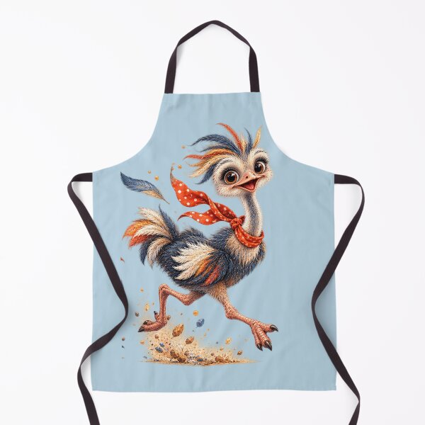 Item preview, Funny Little Ostrich designed and sold by PrintGo26.