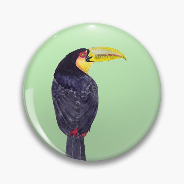 Item preview, GREEN BILLED TOUCAN-Ramphastos dicolorus designed and sold by BEATRIZ ABAITUA.