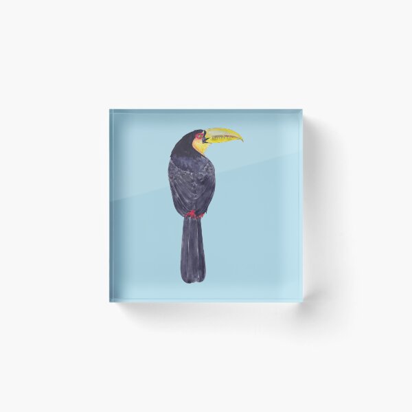 Item preview, GREEN BILLED TOUCAN-Ramphastos dicolorus designed and sold by BEATRIZ ABAITUA.