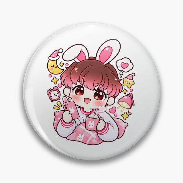 Artikelvorschau, Nachteule, Hasenjunge, gemütlicher Mitternachts-Kawaii-Charakter entworfen und verkauft von jkrkoko.