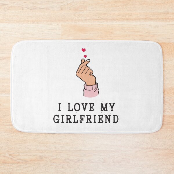 Item preview, I Love My GirlFriend - Korean Finger Heart designed and sold by FemmePod.