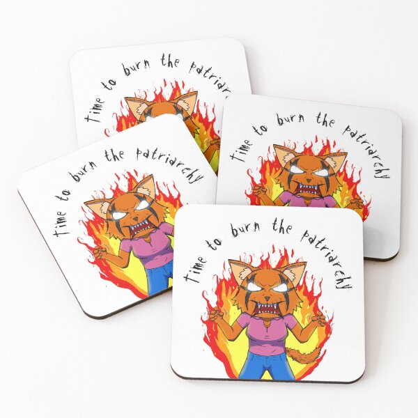 Item preview, Angry - Cat Woman - Burn the Patriarchy designed and sold by Batmantis275.