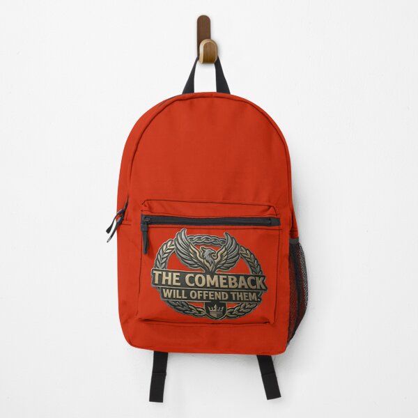 Item preview, The Comeback Will Offend Them Metallic Phoenix Crest Sticker designed and sold by Nicolae-SCROCIOB-Shop.
