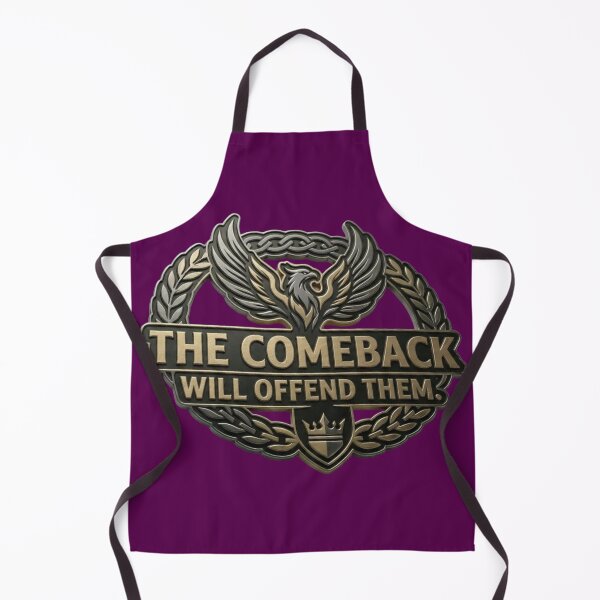 Item preview, The Comeback Will Offend Them Metallic Phoenix Crest Sticker designed and sold by Scro-Ciob-Shop.
