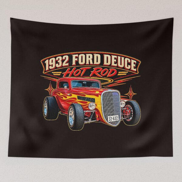 Item preview, 1932 Ford Deuce Coupe Hot Rod designed and sold by TZehrfeldPhotos.