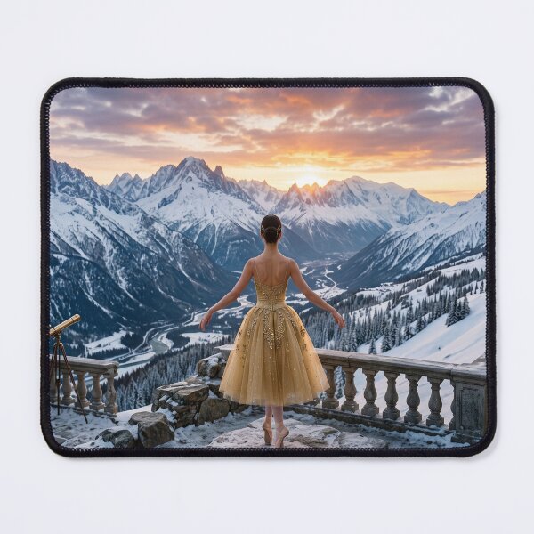 Item preview, ballet dancer in the mountains designed and sold by cutegiftcore.