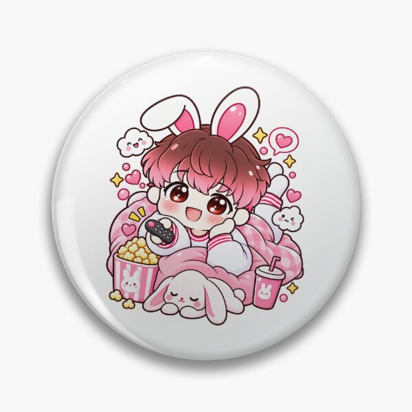 Item preview, Lazy Day Bunny Boy Cozy Homebody Kawaii Character designed and sold by jkrkoko.