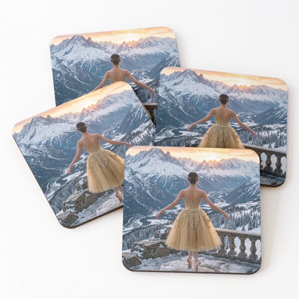 Item preview, ballet dancer in the mountains designed and sold by cutegiftcore.