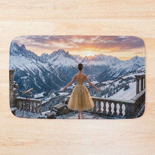 Item preview, ballet dancer in the mountains designed and sold by cutegiftcore.