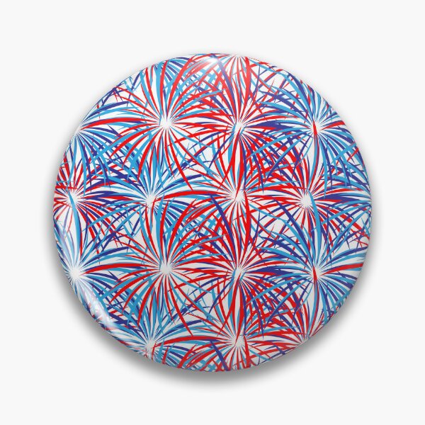 Item preview, Fireworks Design, Red White and Blue USA Fireworks Pattern designed and sold by bestggraphico.
