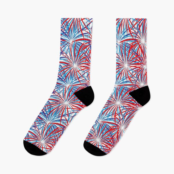 Item preview, Fireworks Design, Red White and Blue USA Fireworks Pattern designed and sold by bestggraphico.