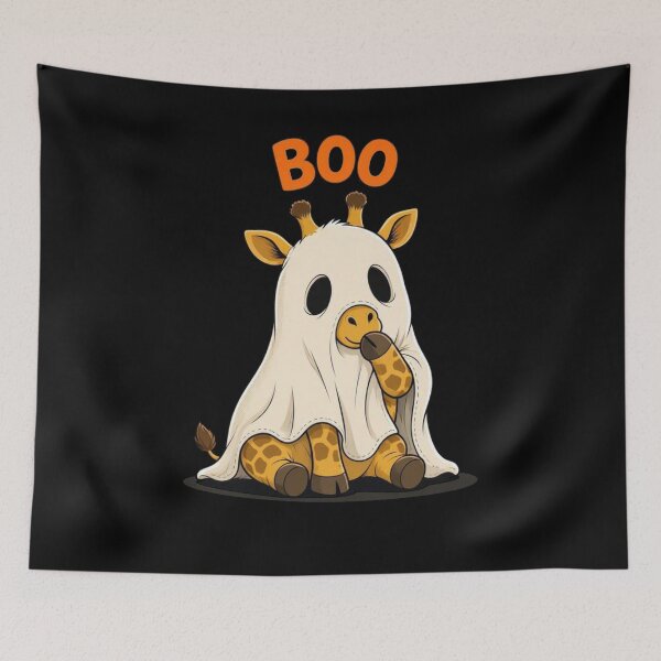 Item preview, Giraffe Boo Halloween designed and sold by TheEndDesign.