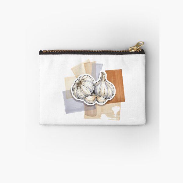 Item preview, Fresh Garlic Bulb Vinyl Sticker | Culinary Foodie Water Bottle Decal | Hand-Drawn Marker Vegetable Art | Kitchen & Laptop Decal designed and sold by SergioMiklos.