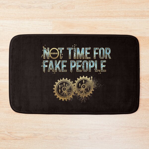 Item preview, Not Time For Fake People designed and sold by SkrabinhoArt.