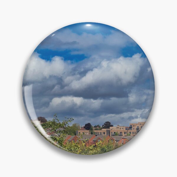 Item preview, Exeter Cityscape and Spire View - Scenic Devon Landscape Photography Print designed and sold by leonwoods.
