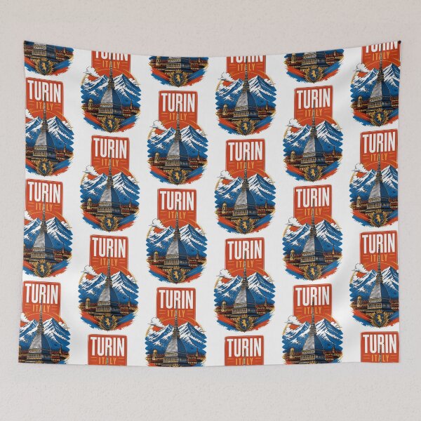 Item preview, Turin Italy Vintage Travel Tourism designed and sold by TravelersGems.