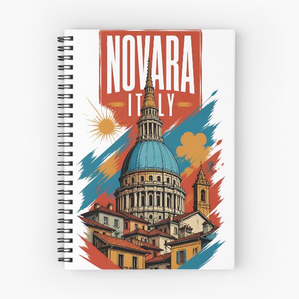 Item preview, Novara Italy Vintage Travel Tourism designed and sold by TravelersGems.