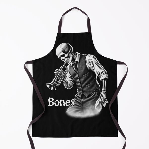 Item preview, Bones’ Cornet | Skeleton Jazz Musician designed and sold by BrokenCompassCo.