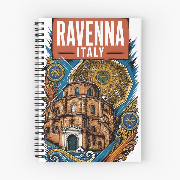 Item preview, Ravenna Italy Vintage Travel Tourism designed and sold by TravelersGems.