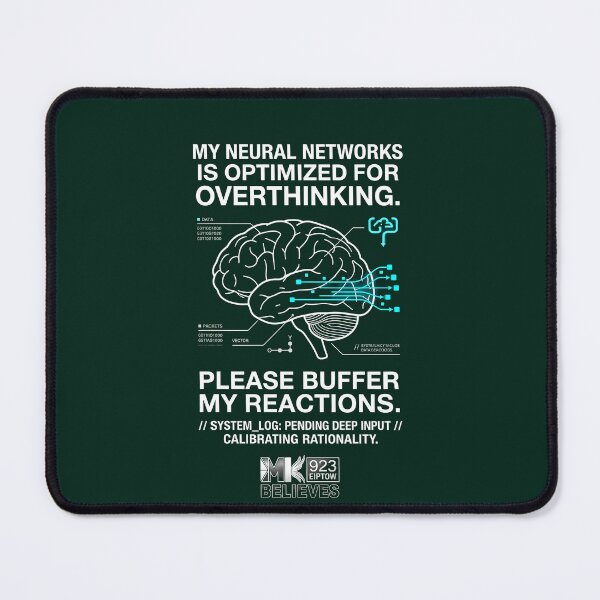 Item preview, My Neural Networks Overthinking Boxy Tee designed and sold by EIPTOW.