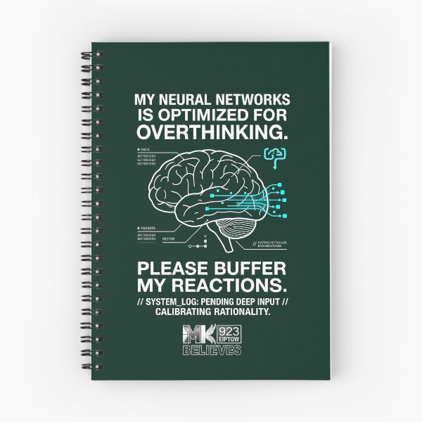Item preview, My Neural Networks Overthinking Boxy Tee designed and sold by EIPTOW.