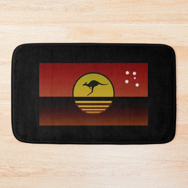 Item preview, Aussie Kangaroo Sun Design. Ochre. Art designed and sold by Kangaroo Sun.