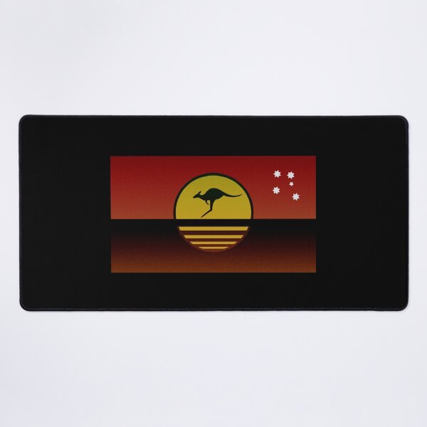 Item preview, Aussie Kangaroo Sun Design. Ochre. Art designed and sold by Kangaroo Sun.