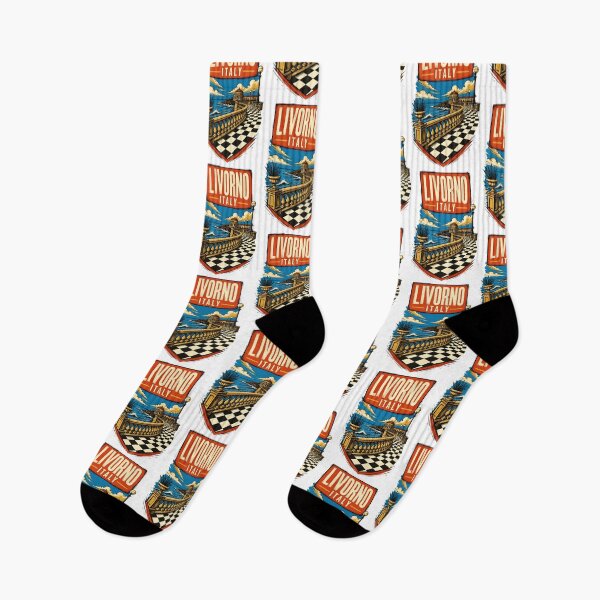 Item preview, Livorno Italy Vintage Travel Tourism designed and sold by TravelersGems.