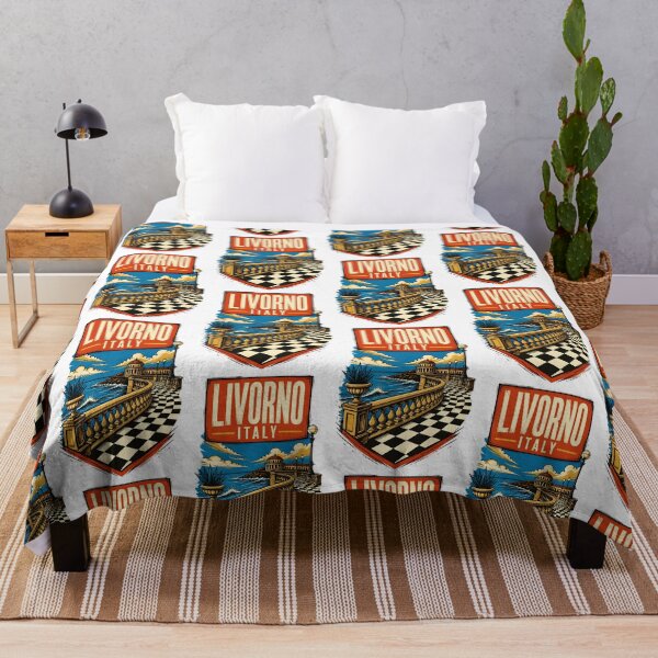 Item preview, Livorno Italy Vintage Travel Tourism designed and sold by TravelersGems.