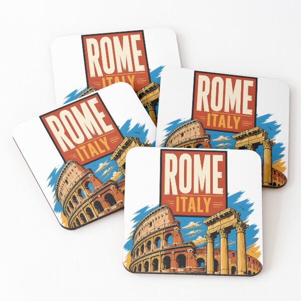 Item preview, Rome Italy Vintage Travel Tourism designed and sold by TravelersGems.