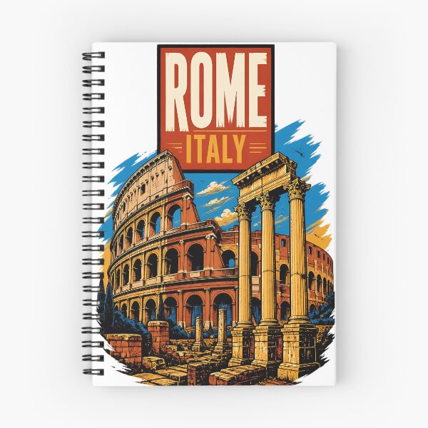 Item preview, Rome Italy Vintage Travel Tourism designed and sold by TravelersGems.