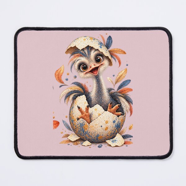 Item preview, Cute Baby Ostrich Hatching designed and sold by PrintGo26.