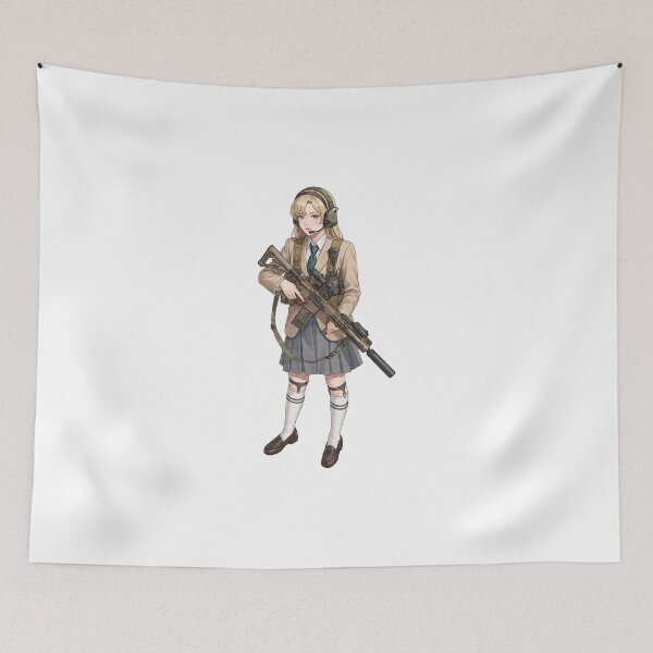 Item preview, Tactical School Girl - Anime Special Ops designed and sold by RAWLIFEGRAPHIC.