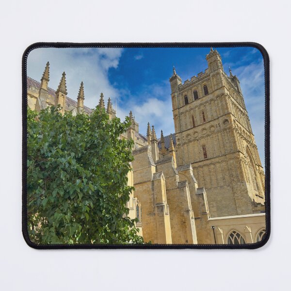 Item preview, Exeter Cathedral Historic Architecture - Fine Art Devon Landmark Print designed and sold by leonwoods.