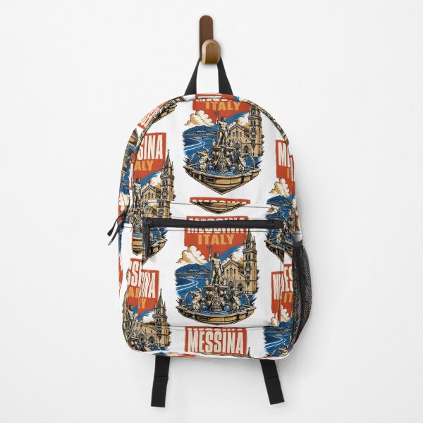 Item preview, Messina Italy Vintage Travel Tourism designed and sold by TravelersGems.