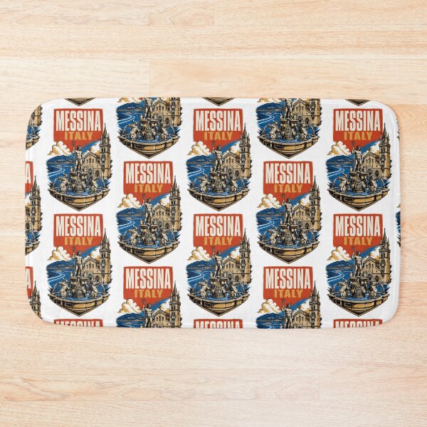 Item preview, Messina Italy Vintage Travel Tourism designed and sold by TravelersGems.