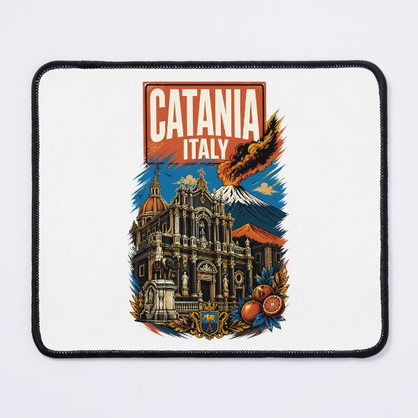 Item preview, Catania Italy Vintage Travel Tourism designed and sold by TravelersGems.