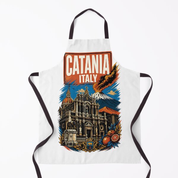 Item preview, Catania Italy Vintage Travel Tourism designed and sold by TravelersGems.