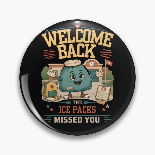 Item preview, Welcome Back The Ice Packs Missed You School Nurse designed and sold by AleksandraJac05.