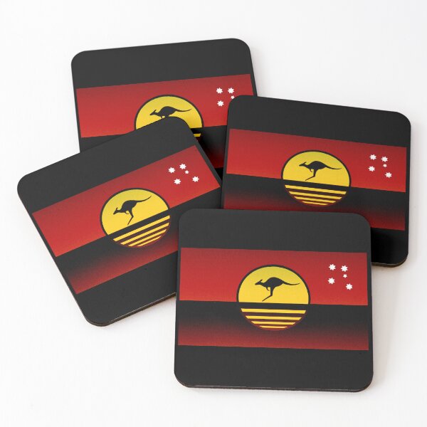 Item preview, Kangaroo Sun Design. Ochre. Art designed and sold by Kangaroo Sun.