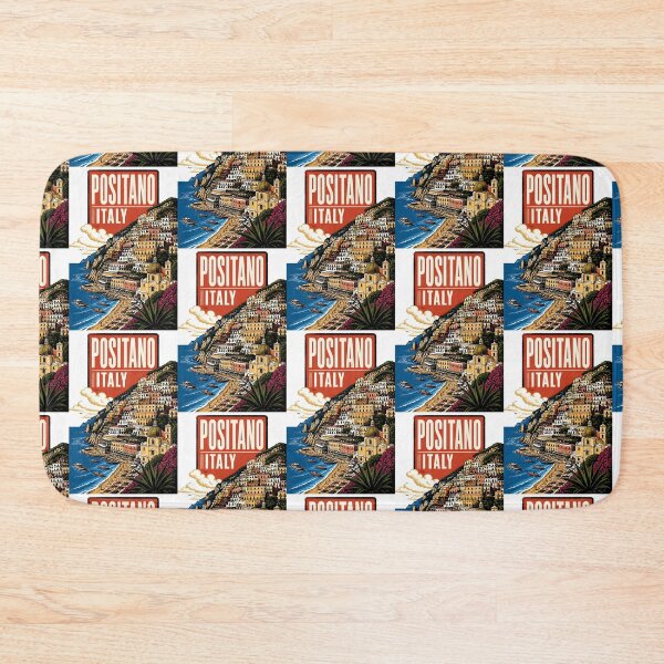 Item preview, Positano Italy Vintage Travel Tourism designed and sold by TravelersGems.