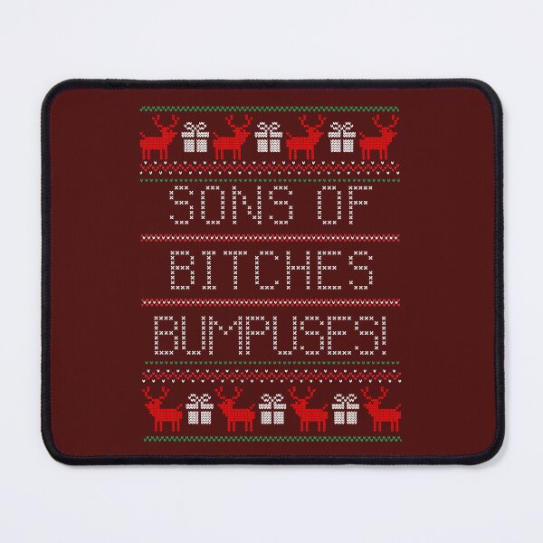 Item preview, Bumpuses Ugly Christmas Sweater designed and sold by Normbot2000.