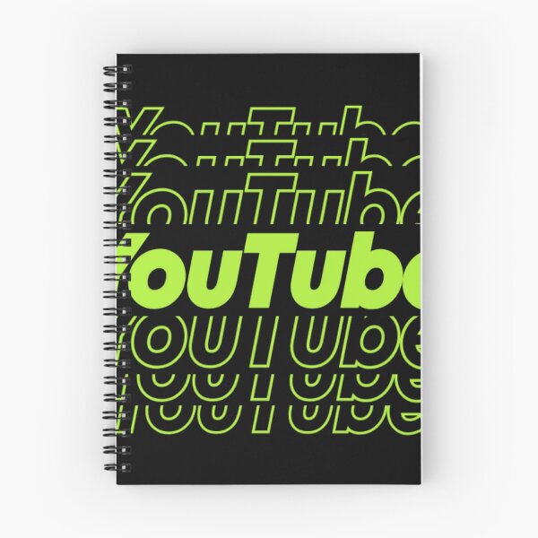 Item preview, Youtube designed and sold by Typography Mall.