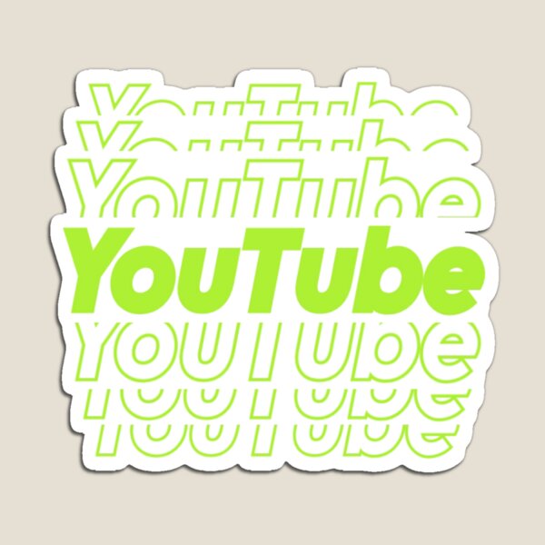 Artikelvorschau, Youtube entworfen und verkauft von Typography Mall.