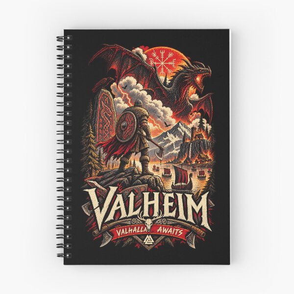 Item preview, Valhalla Awaits designed and sold by Gabriela Mihai.