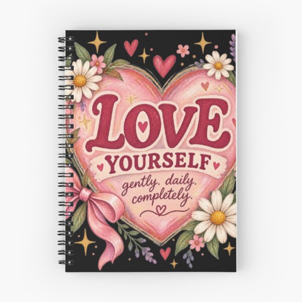 Item preview,  Love Yourself Self Love Floral Heart Vintage Aesthetic Design designed and sold by TulipsArtDesigns .