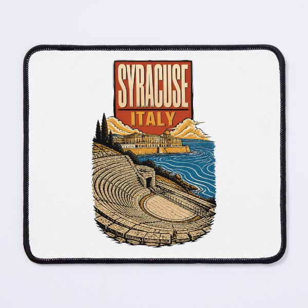 Item preview, Syracuse Italy Vintage Travel Tourism designed and sold by TravelersGems.