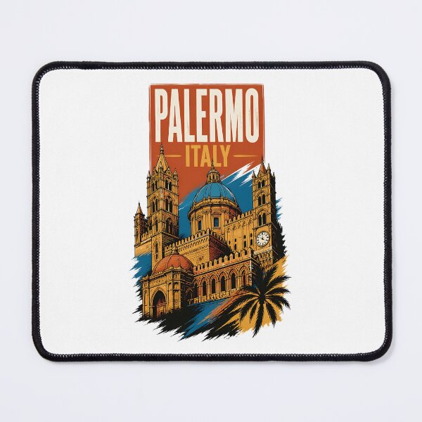 Item preview, Palermo Italy Vintage Travel Tourism designed and sold by TravelersGems.