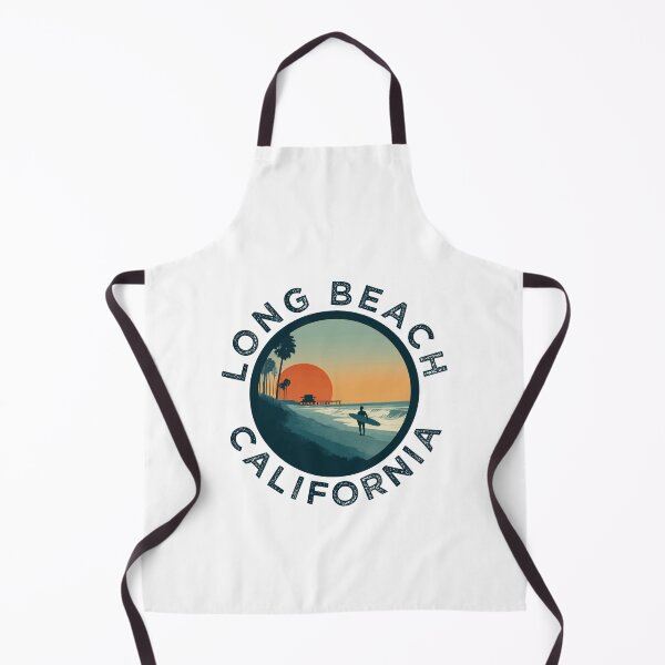 Item preview, Long Beach - California (with Navy Lettering) designed and sold by VelvetRoom.